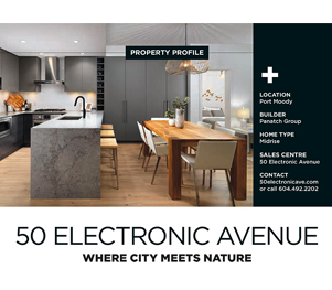 50 Electronic Avenue featured in Next Home & Condo Guide.